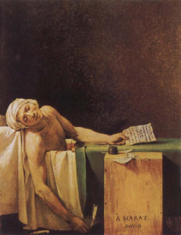 Jacques-Louis David The Death of Marat china oil painting image